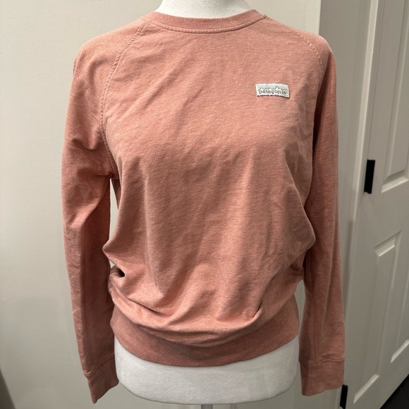 Patagonia Regenerative Crew Neckline Pullover Sweatshirt Ahnya Pink Size S - Picture 2 of 7